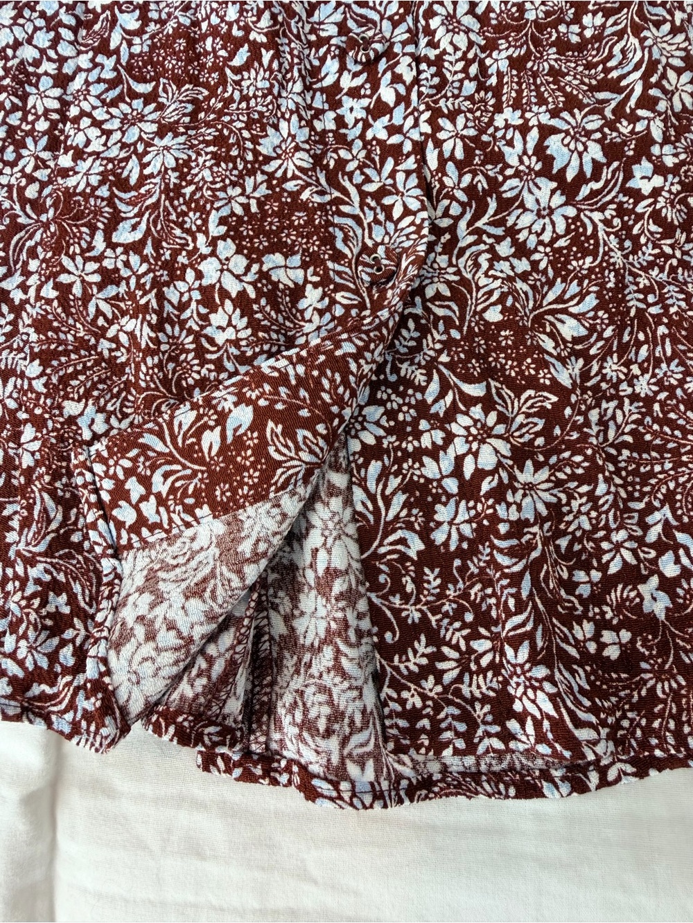 Madewell Floral Short Sleeve Mini Dress - Picture 7 of 13